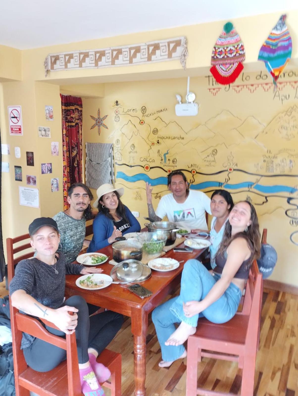 El Parche Rutero Hostel Pisac Kültér fotó