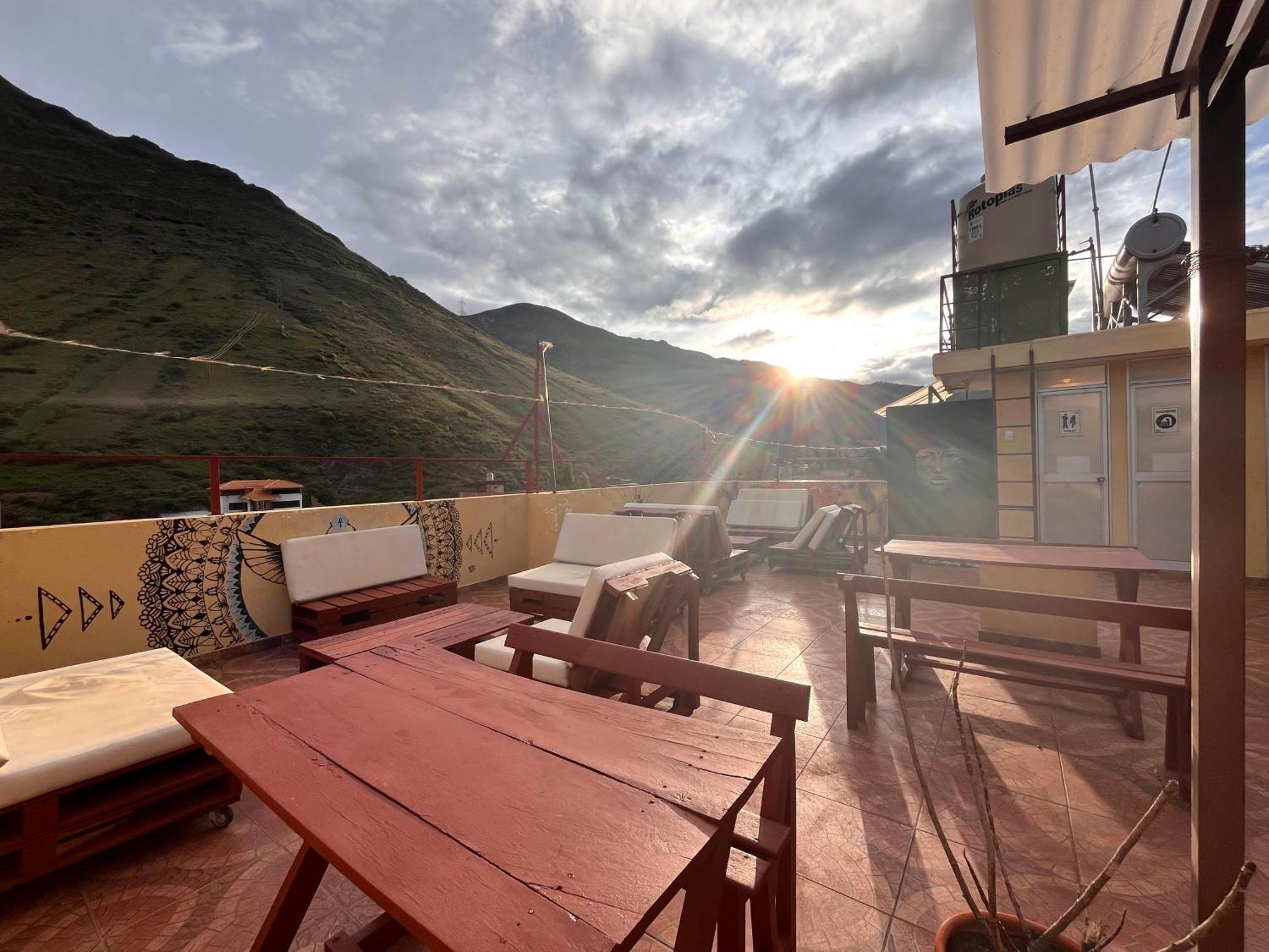El Parche Rutero Hostel Pisac Kültér fotó