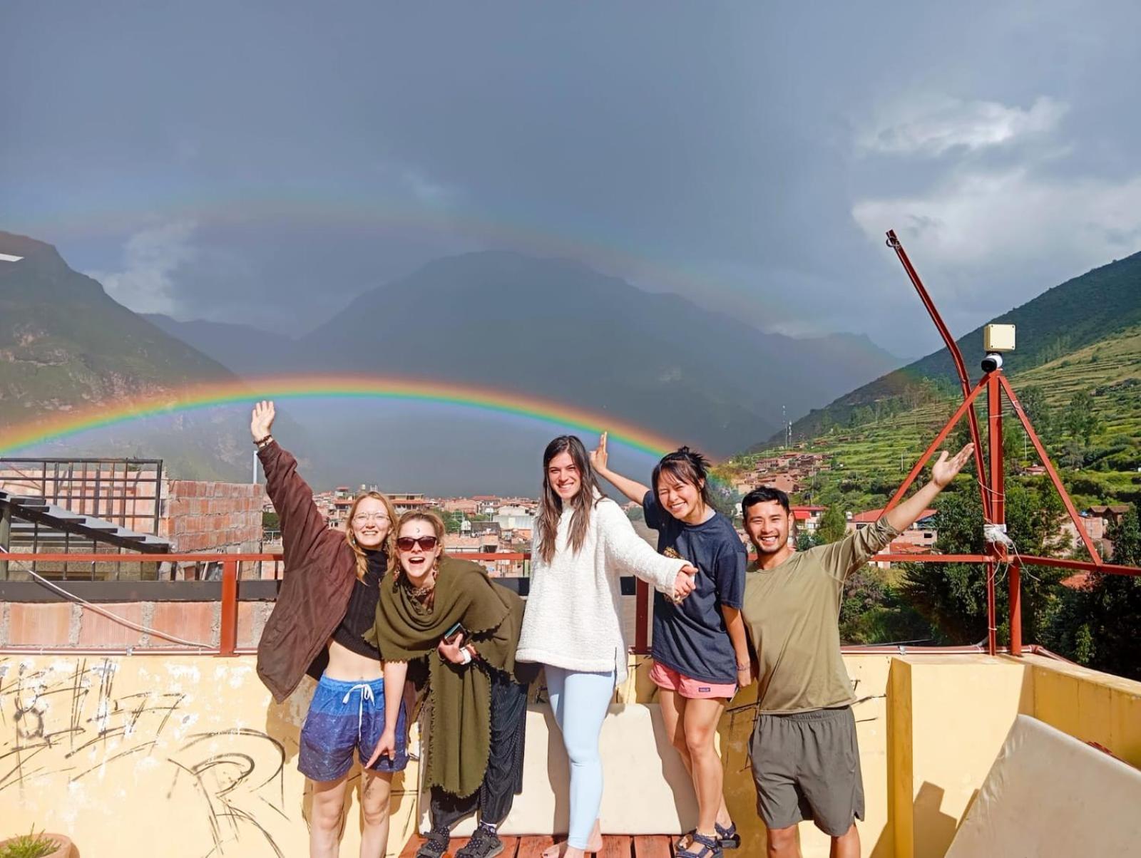 El Parche Rutero Hostel Pisac Kültér fotó